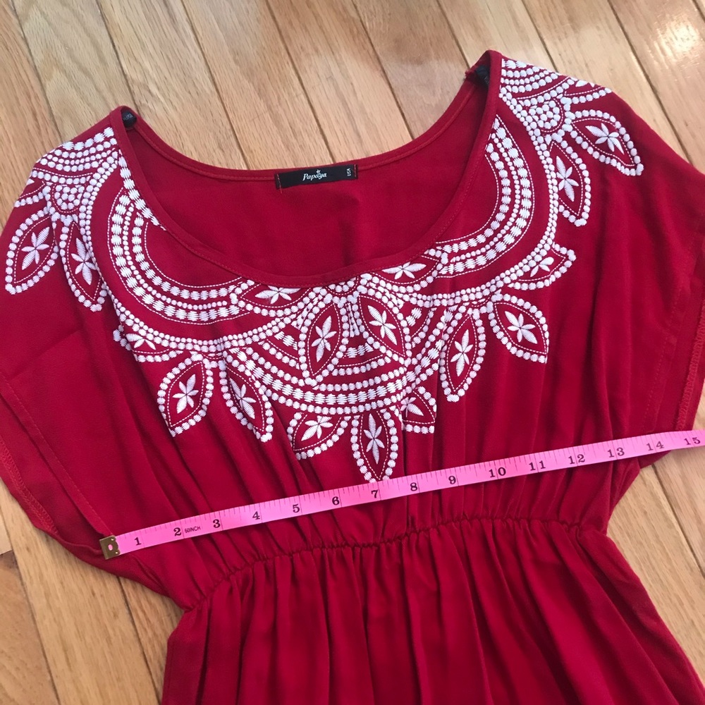 Red Papaya Mandala Dress - Picture 4 of 7